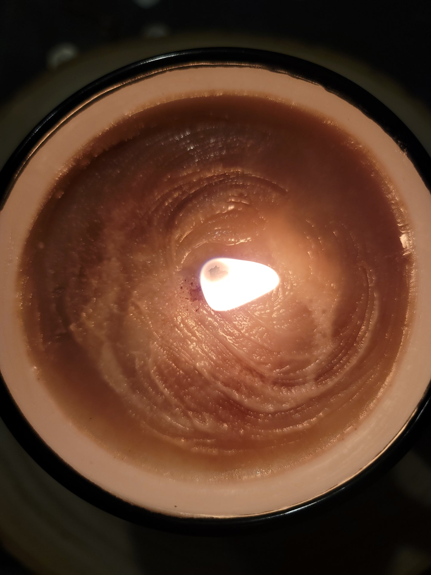 A hot cup of coffee, tea, chocolate in our scented candles, Burn the candle and keep the mug. Visit Now: www.lovedbymecreations.com