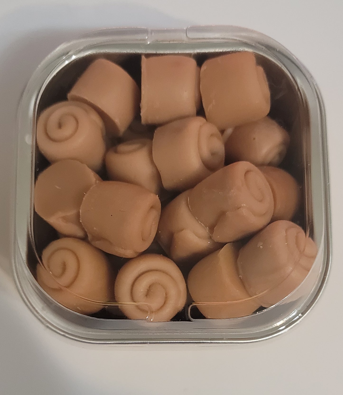 Mini Cinnamon Buns - DIY wax embeds for candle making